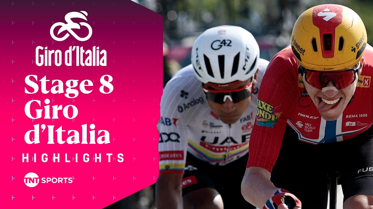 Giro d'Italia 2026, Stage 8: highlights (TNT Sports Cycling)