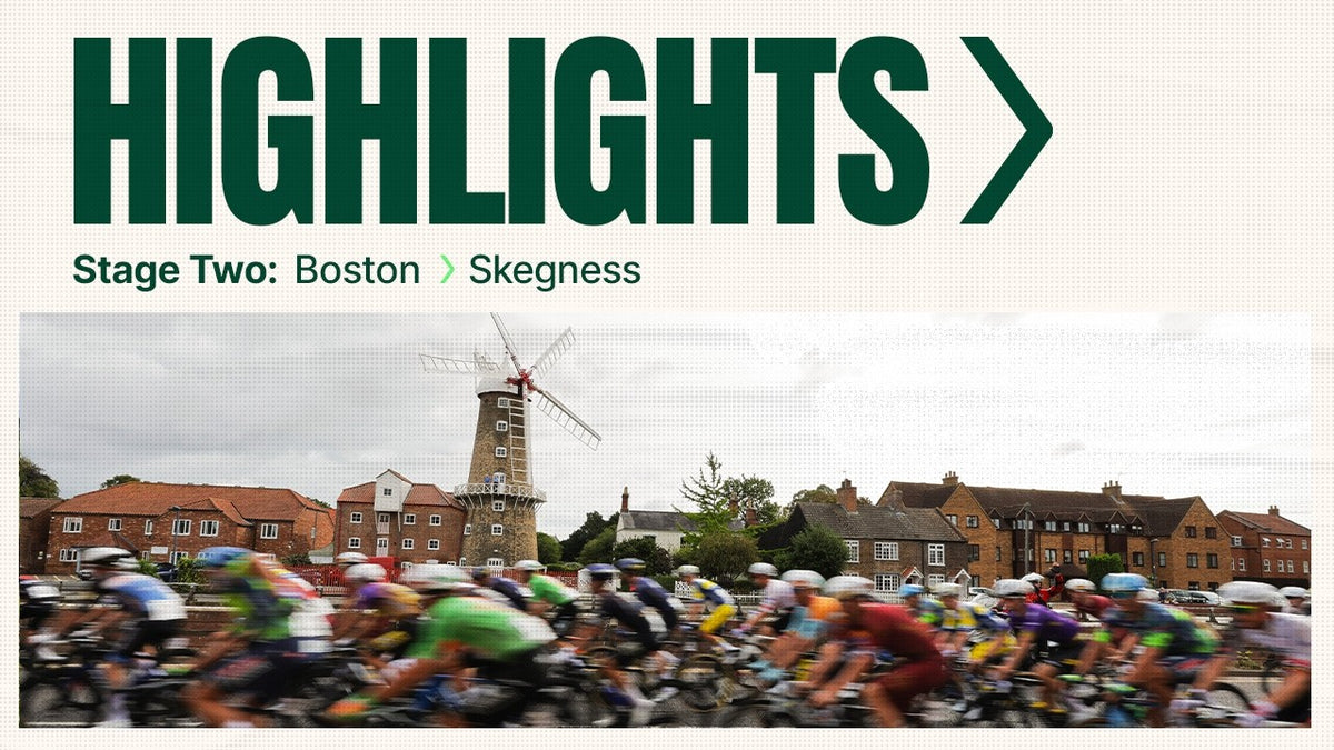 Tour of Britain Men 2026, Stage 2: highlights (Lloyds Tour of Britain)