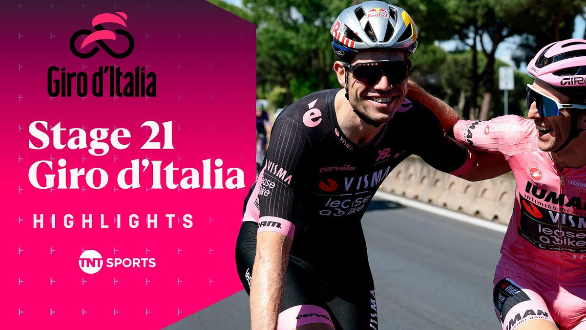Giro d'Italia 2025, Stage 21: highlights (TNT Sports Cycling)