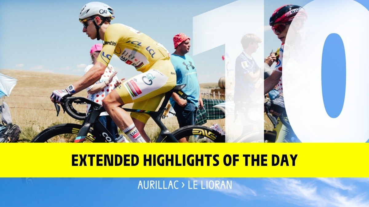 Tour de France 2026, Stage 10: extended highlights (Tour de France)