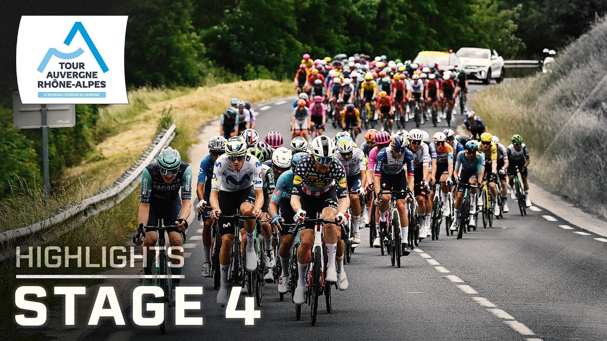 Tour Auvergne-Rhône-Alpes 2026, Stage 4: extended highlights (NBC Sports)