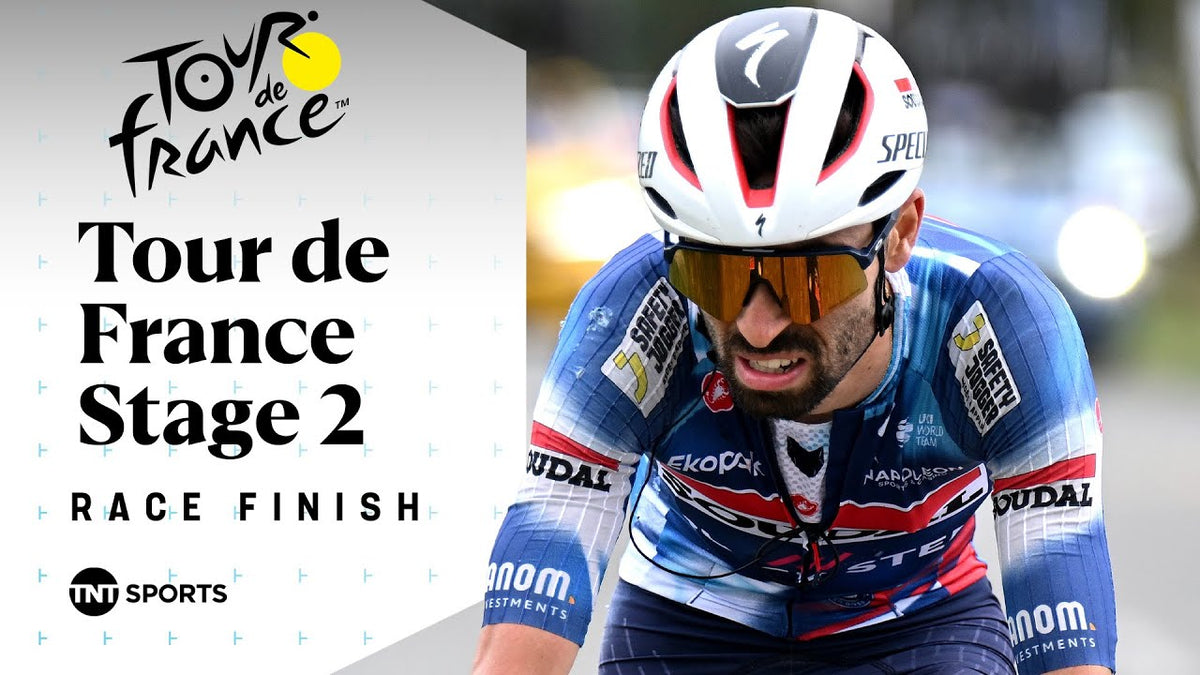 Tour de France 2025, Stage 2: final km (TNT Sports Cycling)