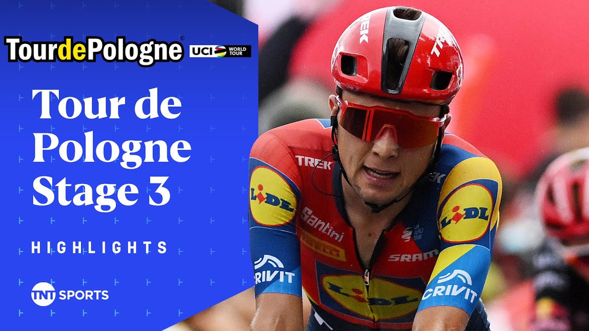 Tour de Pologne 2025, Stage 3: highlights (TNT Sports Cycling)
