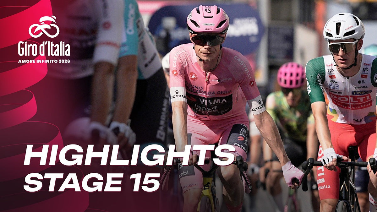 Giro d'Italia 2026, Stage 15: highlights (Giro d'Italia)