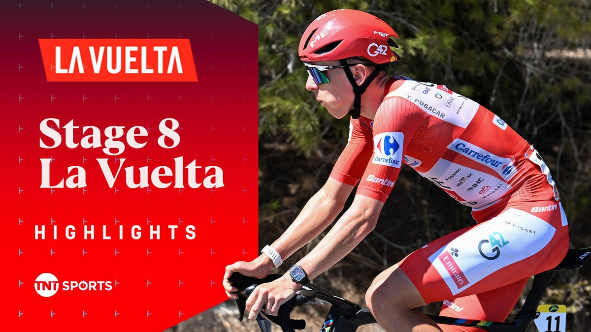Vuelta a España 2026, Stage 8: highlights (TNT Sports Cycling)