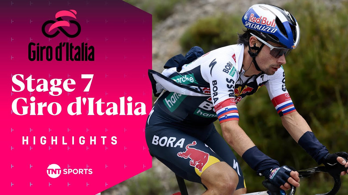 Giro d'Italia 2025, Stage 7: highlights (TNT Sports Cycling)