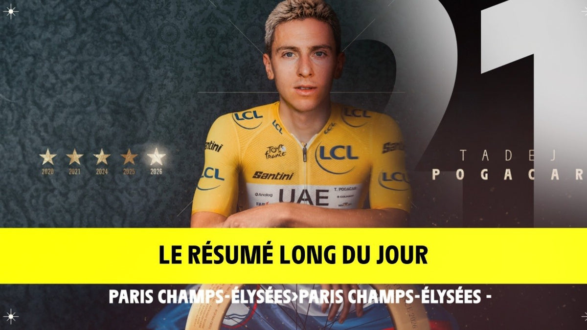 Tour de France 2026, Stage 21: extended highlights (Tour de France)