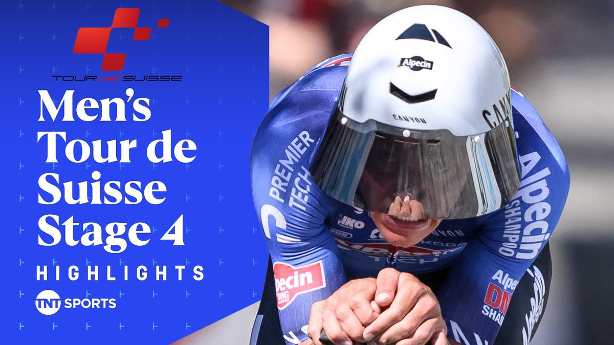 Tour de Suisse 2026, Stage 4: highlights (TNT Sports Cycling)