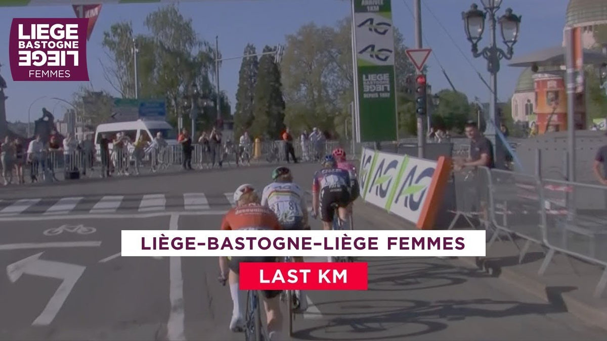 Liège-Bastogne-Liège Femmes 2025: final km (Tour de France)