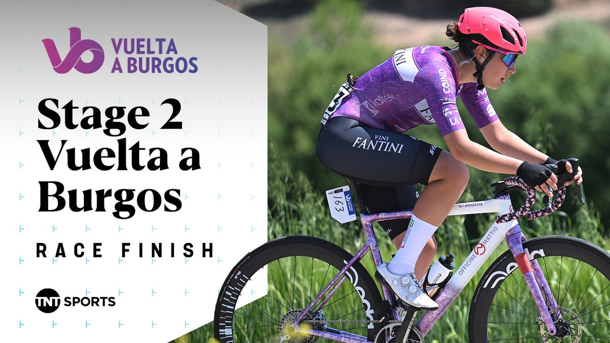 Vuelta a Burgos Feminas 2026, Stage 2: final kilometres (TNT Sports Cycling)
