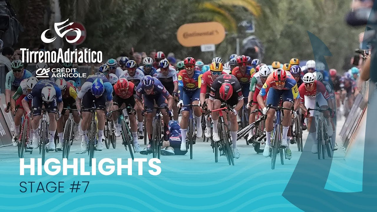 Tirreno-Adriatico 2025, Stage 7: highlights (Giro d'Italia)