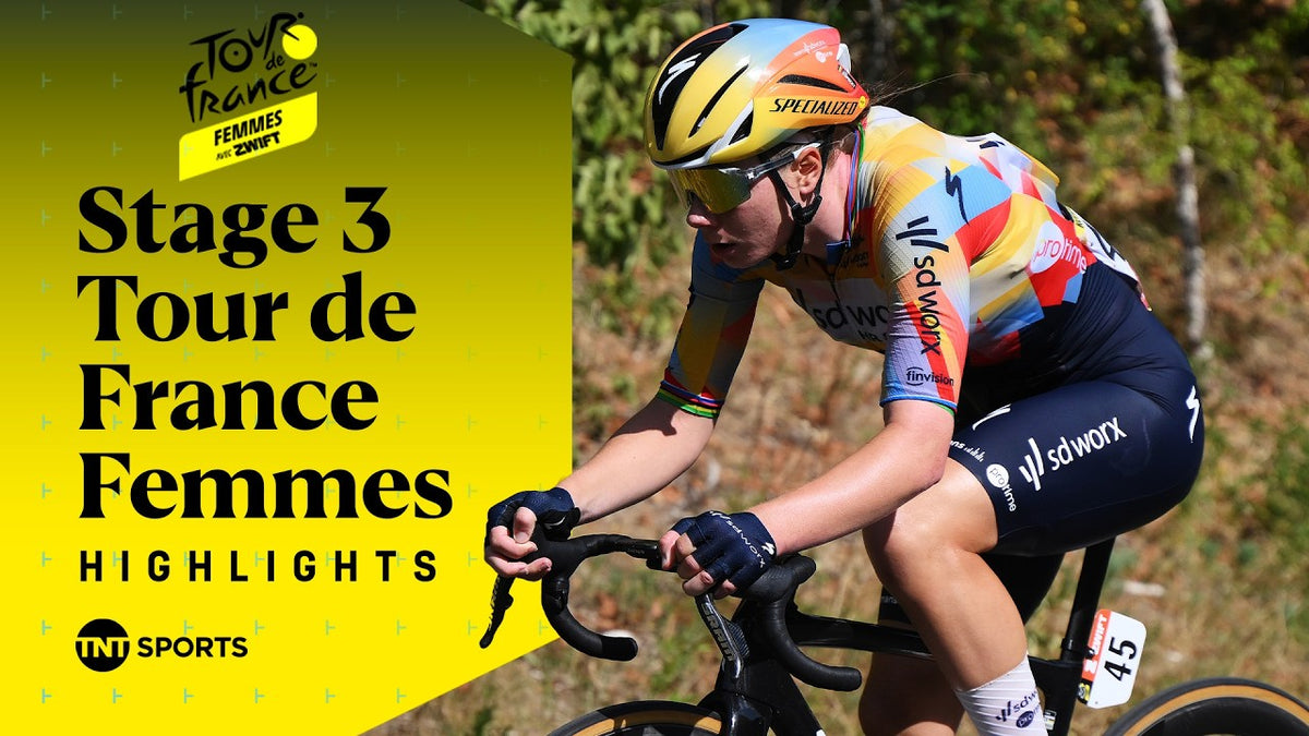 Tour de France Femmes 2026, Stage 3: highlights (TNT Sports Cycling)