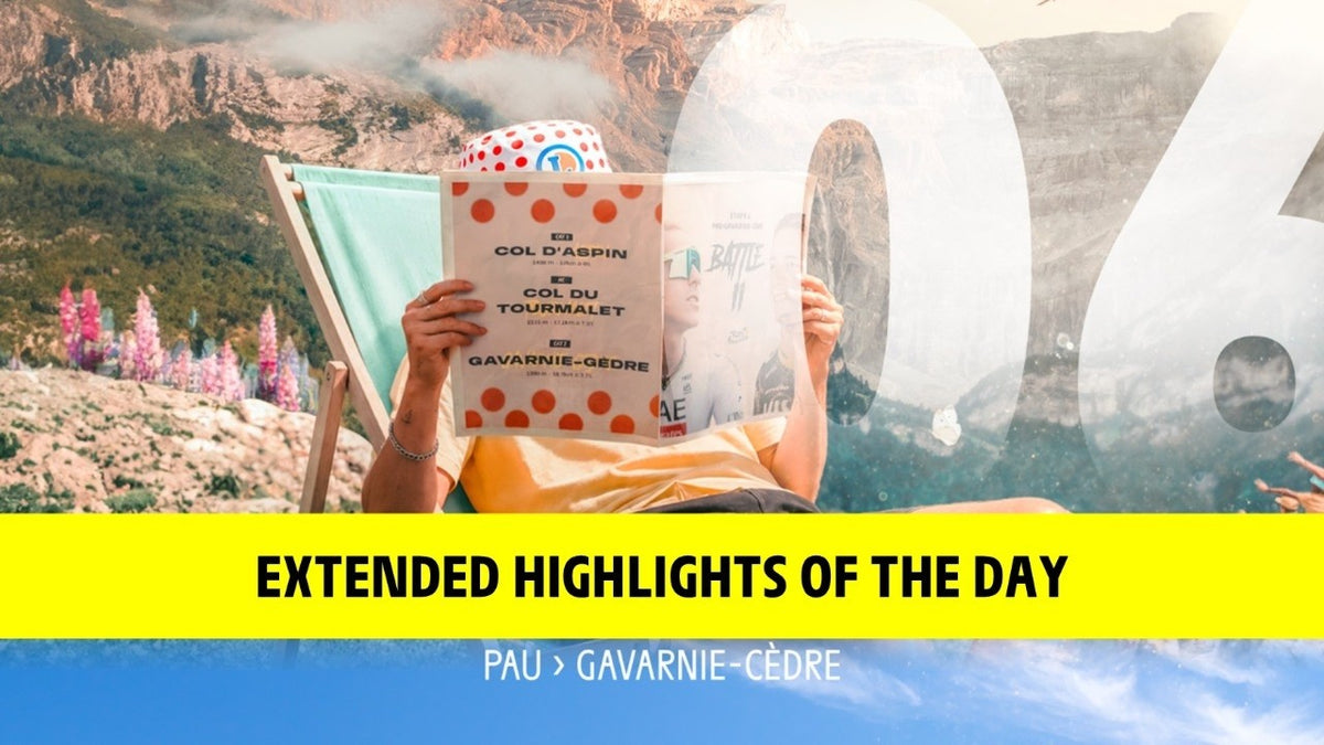 Tour de France 2026, Stage 6: extended highlights (Tour de France)