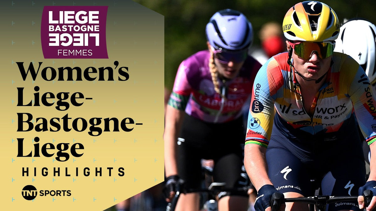 Liège-Bastogne-Liège Femmes 2026: highlights (TNT Sports Cycling)