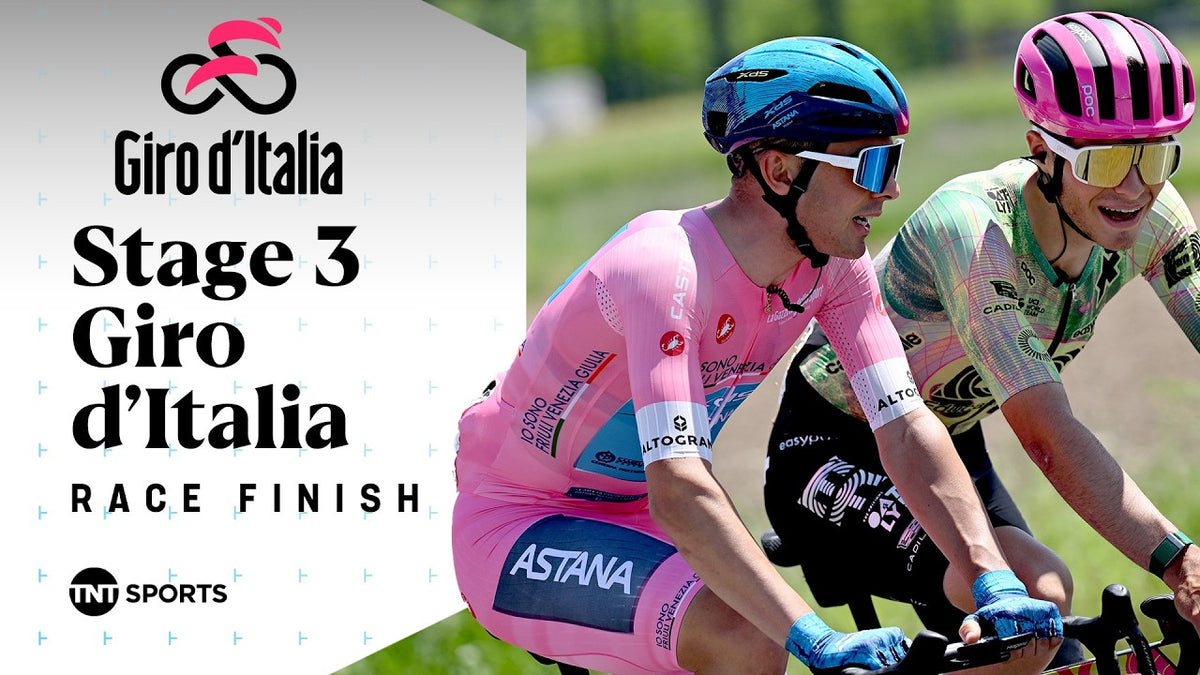 Giro d'Italia 2026, Stage 3: final kilometres (TNT Sports Cycling)