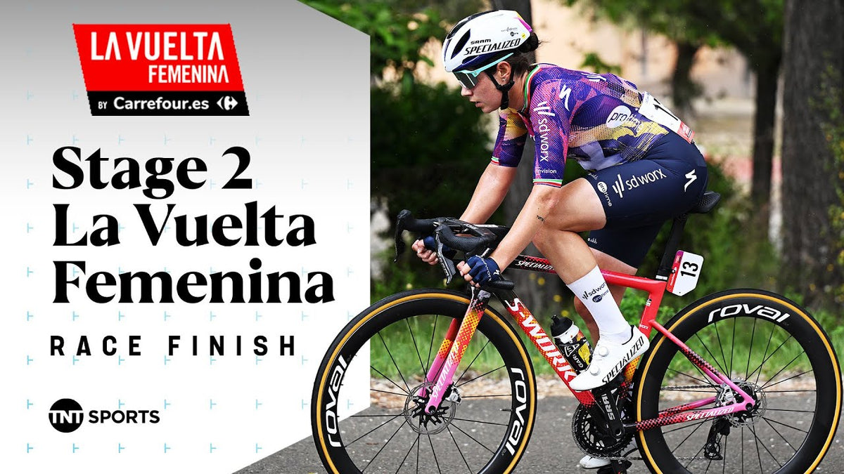 La Vuelta Femenina 2025, Stage 2: final km (TNT Sports Cycling)