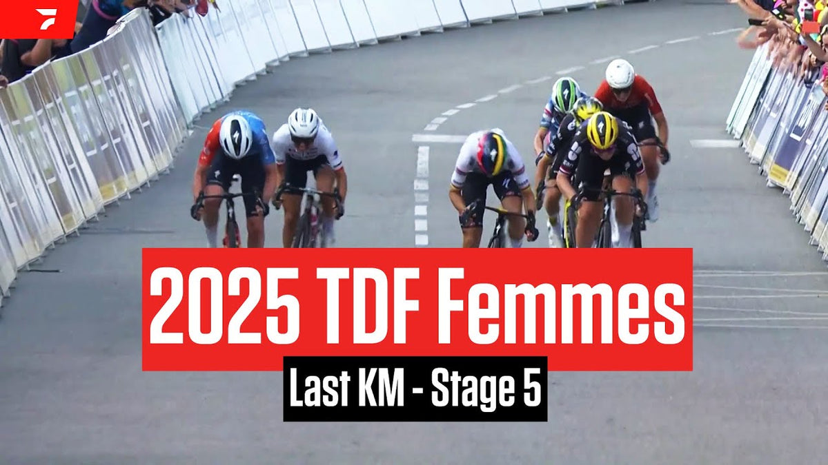 Tour de France Femmes 2025, Stage 5: final km (FloBikes)