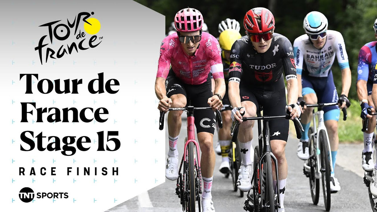 Tour de France 2025, Stage 15: final km (TNT Sports Cycling)