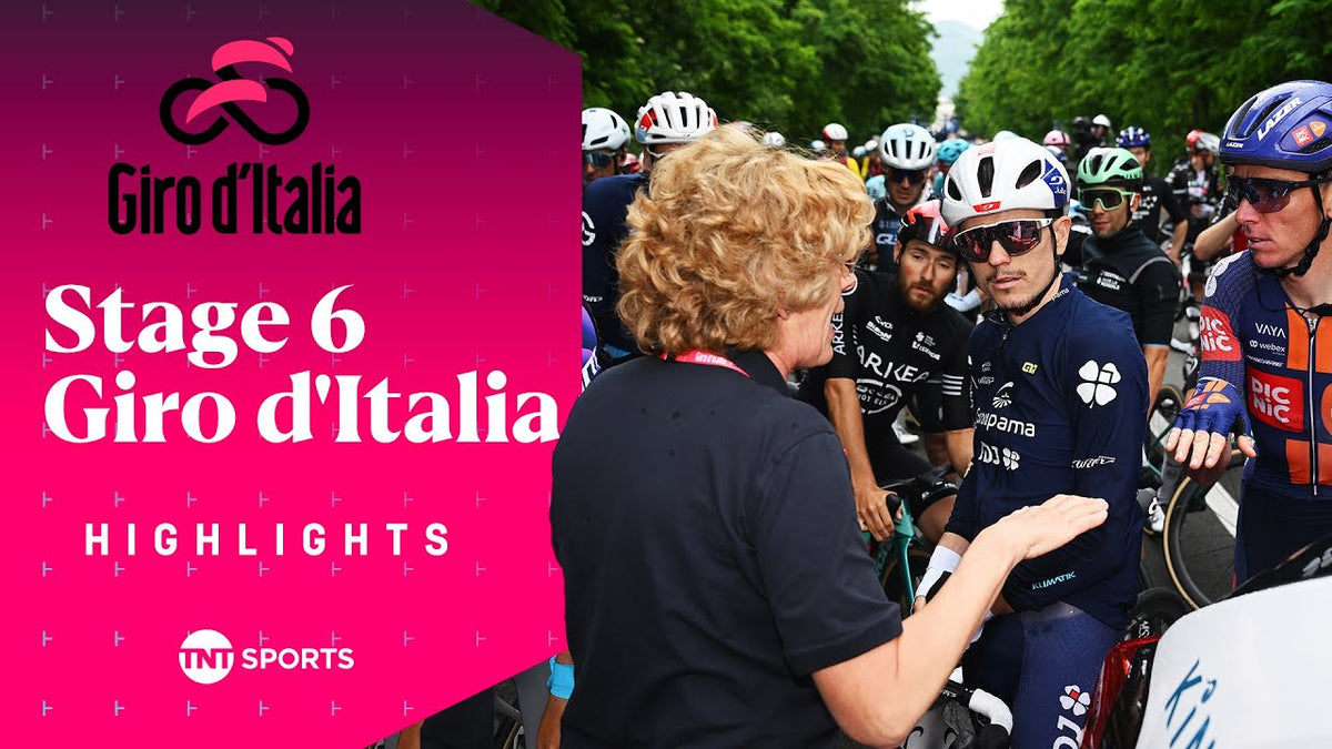 Giro d'Italia 2025, Stage 6: highlights (TNT Sports Cycling)