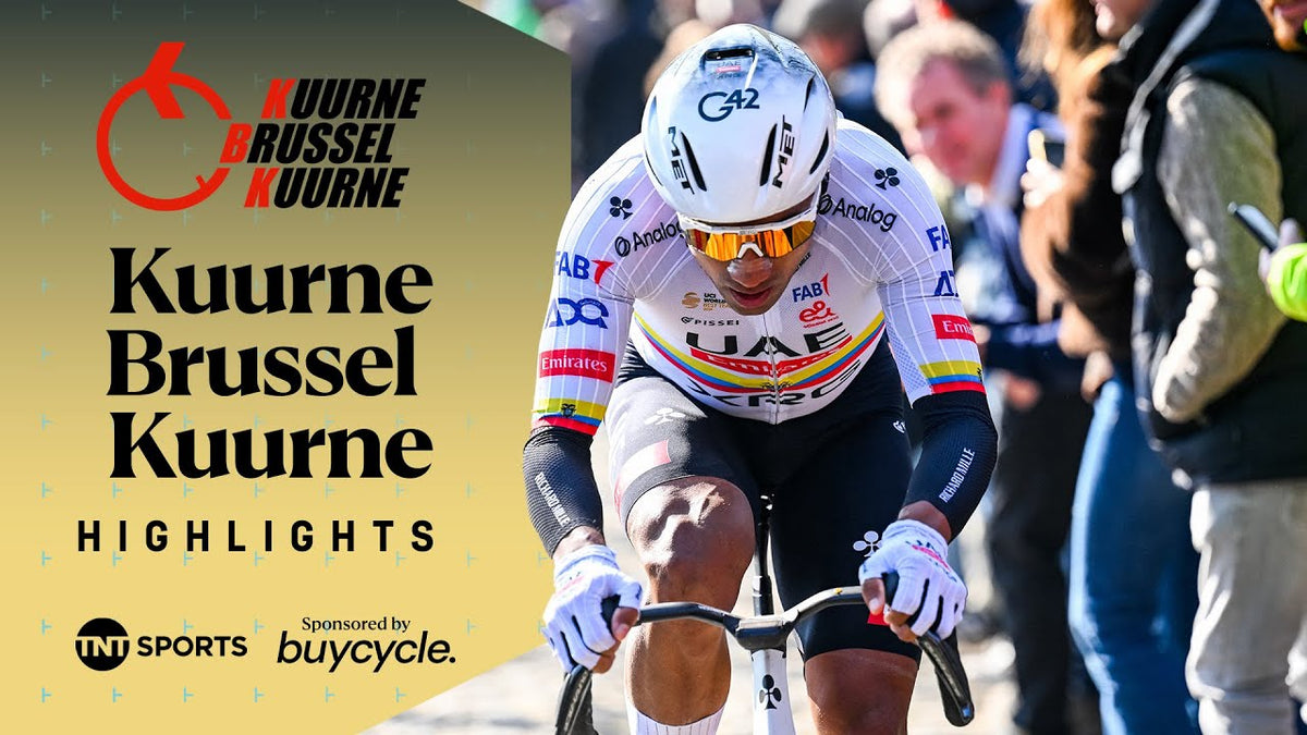 Kuurne-Brussel-Kuurne 2025: highlights (TNT Sports Cycling)