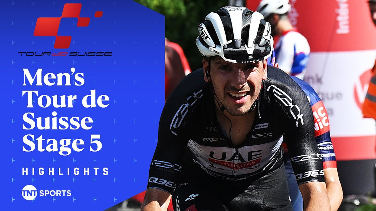 Tour de Suisse 2025, Stage 5: highlights (TNT Sports Cycling)