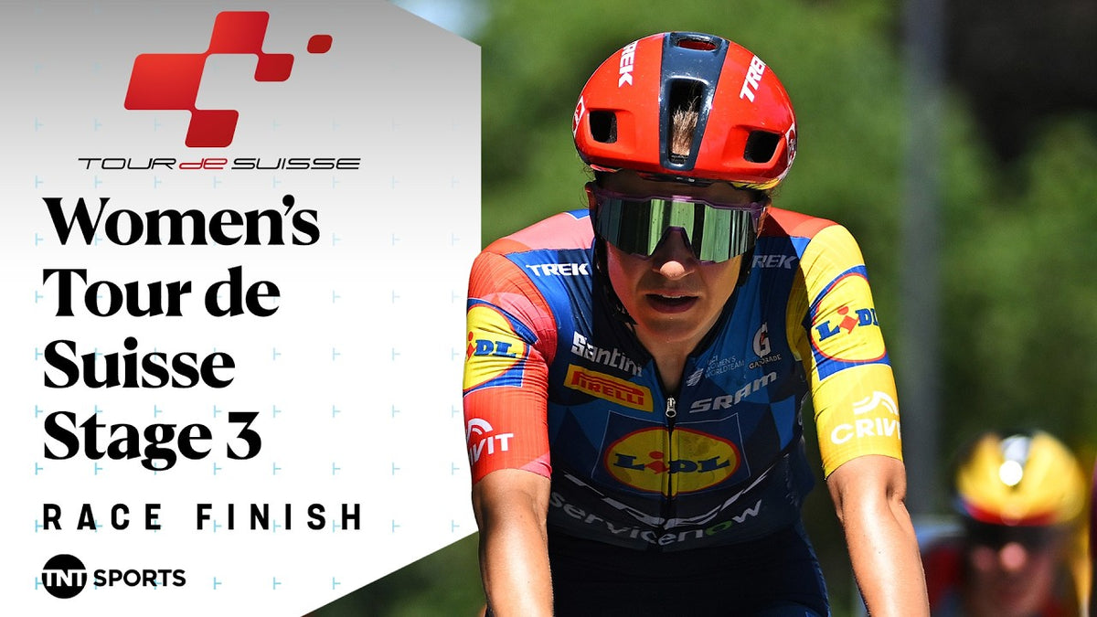 Tour de Suisse Women 2026, Stage 3: final kilometres (TNT Sports Cycling)