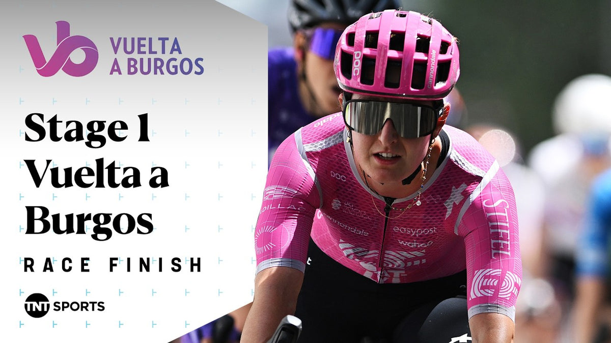 Vuelta a Burgos Feminas 2026, Stage 1: final kilometres (TNT Sports Cycling)
