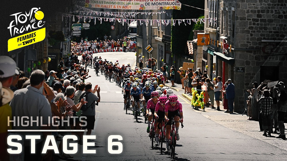 Tour de France Femmes 2026, Stage 6: extended highlights (NBC Sports)
