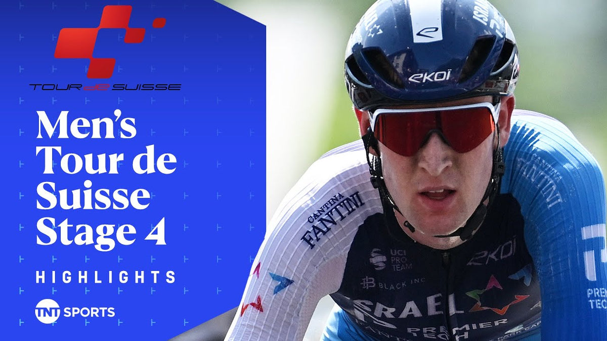 Tour de Suisse 2025, Stage 4: highlights (TNT Sports Cycling)