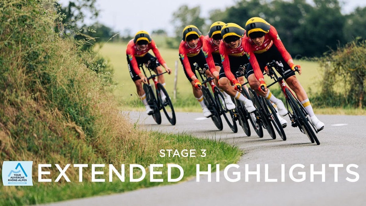 Tour Auvergne-Rhône-Alpes 2026, Stage 3: extended highlights (Tour de France)