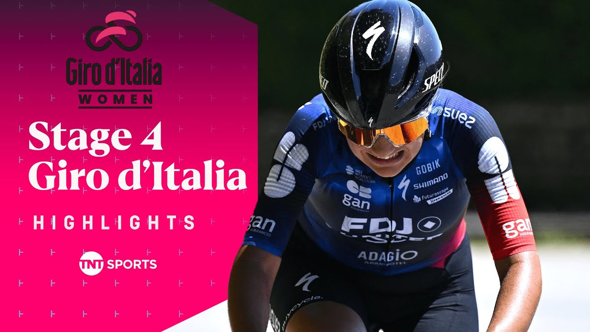 Giro d'Italia Women 2025, Stage 4: highlights (TNT Sports Cycling)