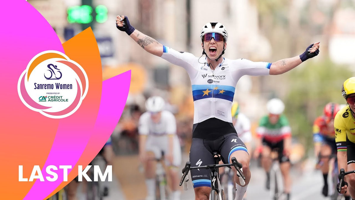Milan-San Remo Donne 2025: final km (Giro d'Italia)