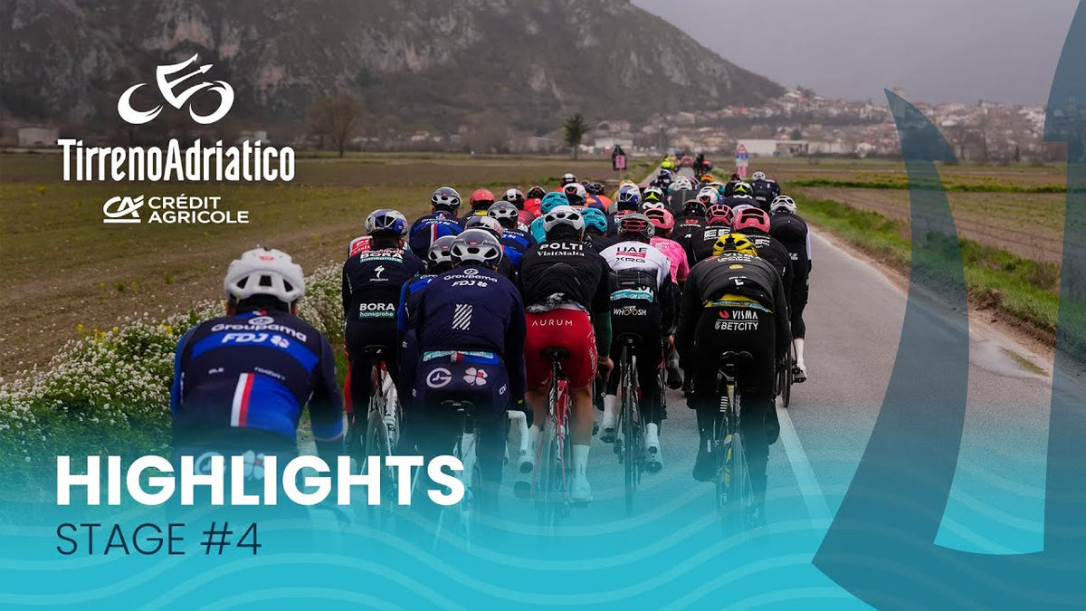 Tirreno-Adriatico 2025, Stage 4: highlights (Giro d'Italia)