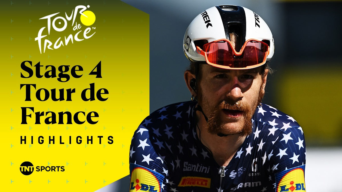 Tour de France 2026, Stage 4: highlights (TNT Sports Cycling)