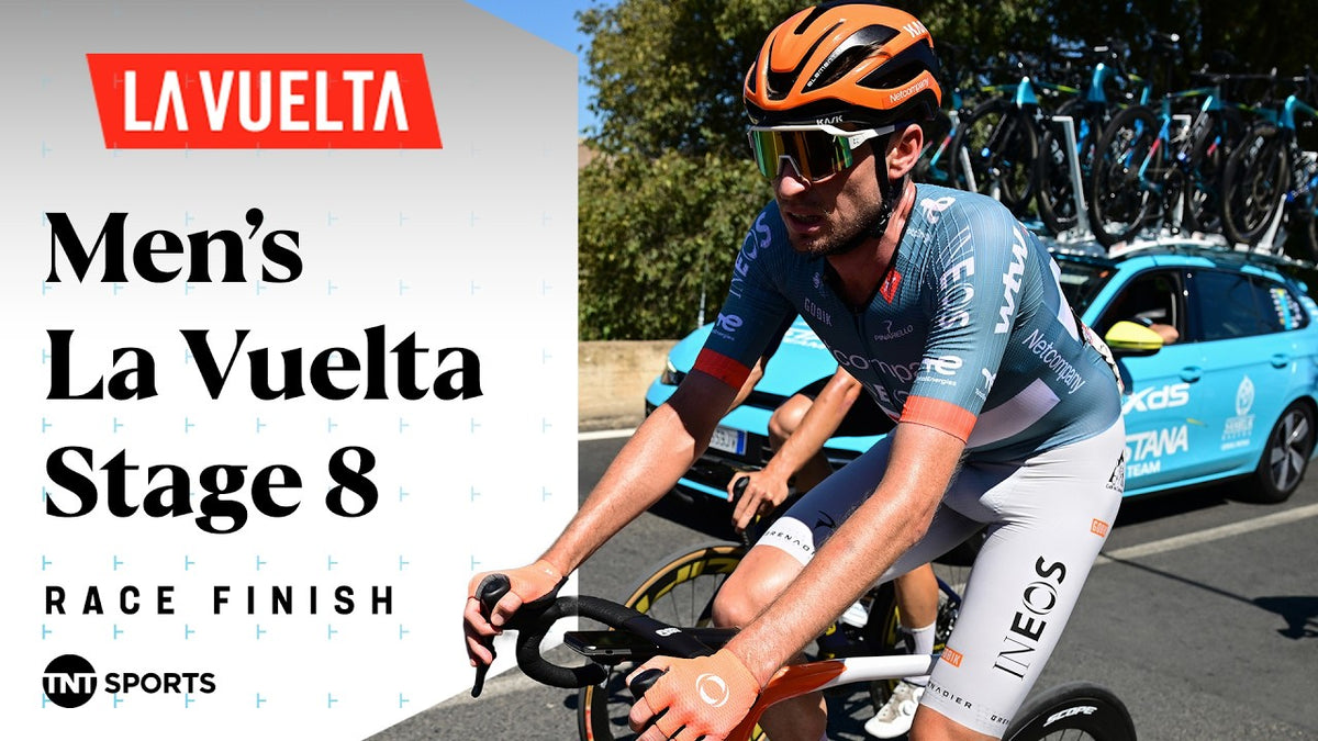 Vuelta a España 2026, Stage 8: final kilometres (TNT Sports Cycling)
