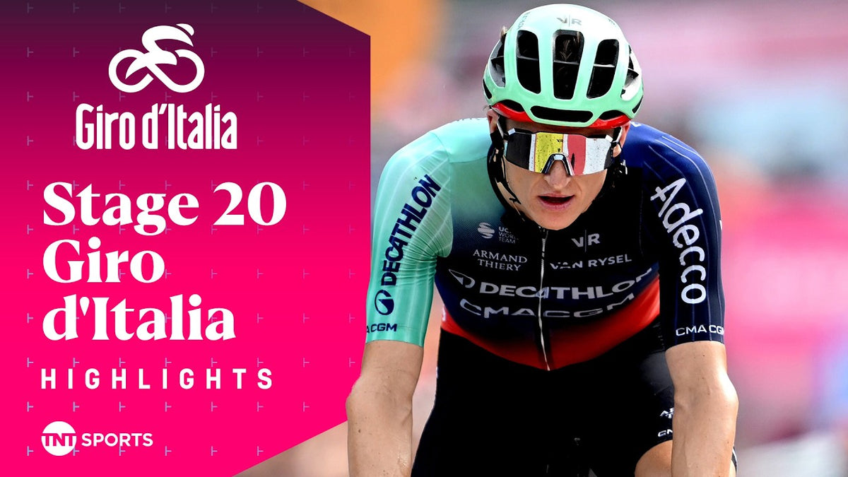 Giro d'Italia 2026, Stage 20: highlights (TNT Sports Cycling)