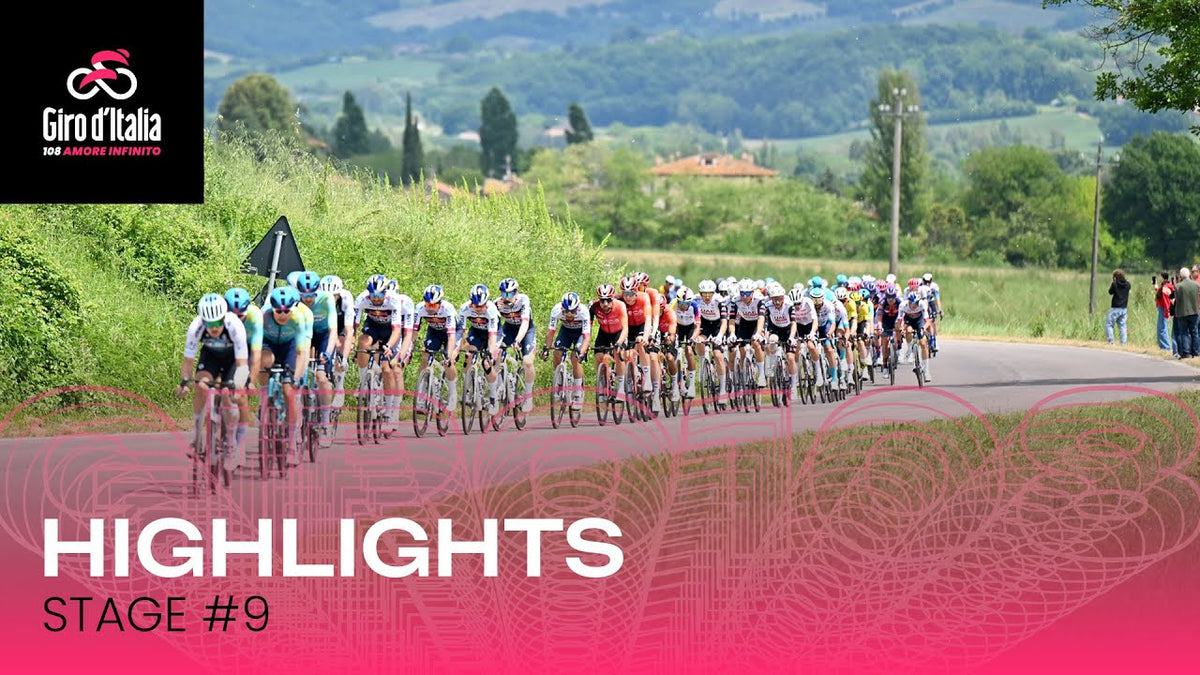 Giro d'Italia 2025, Stage 9: highlights (Giro d'Italia)