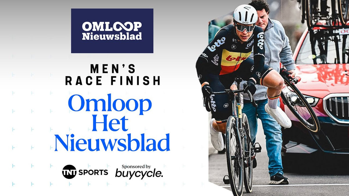 Omloop Het Nieuwsblad 2025: final km (TNT Sports Cycling)