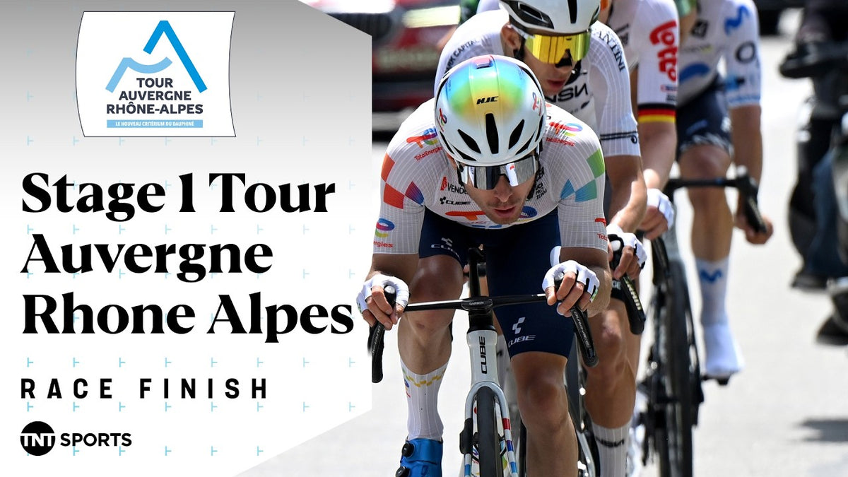Tour Auvergne-Rhône-Alpes 2026, Stage 1: final kilometres (TNT Sports Cycling)