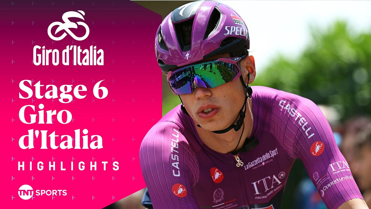 Giro d'Italia 2026, Stage 6: highlights (TNT Sports Cycling)