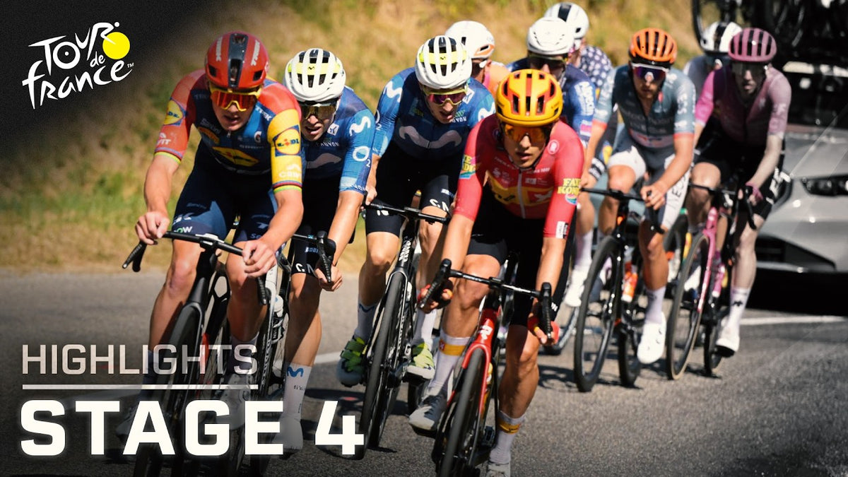 Tour de France 2026, Stage 4: extended highlights (NBC Sports)