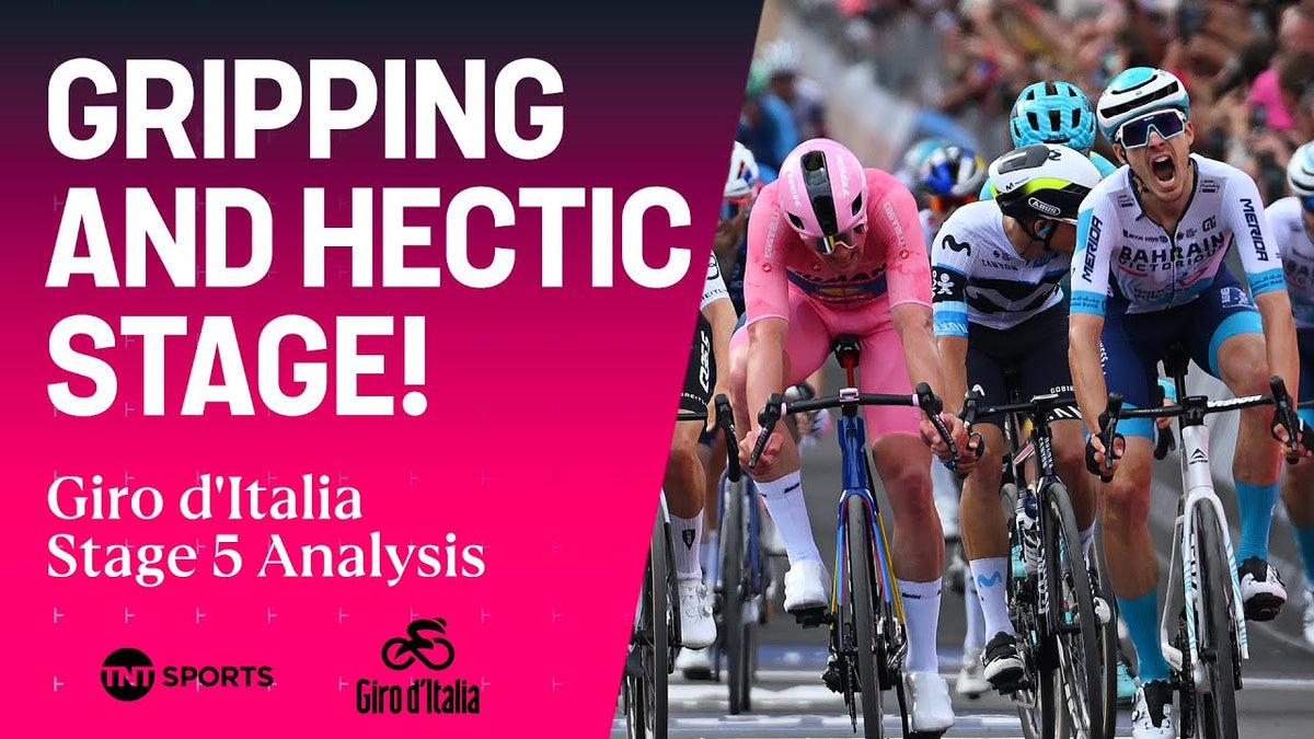 Giro d'Italia 2025, Stage 5: highlights (TNT Sports Cycling)