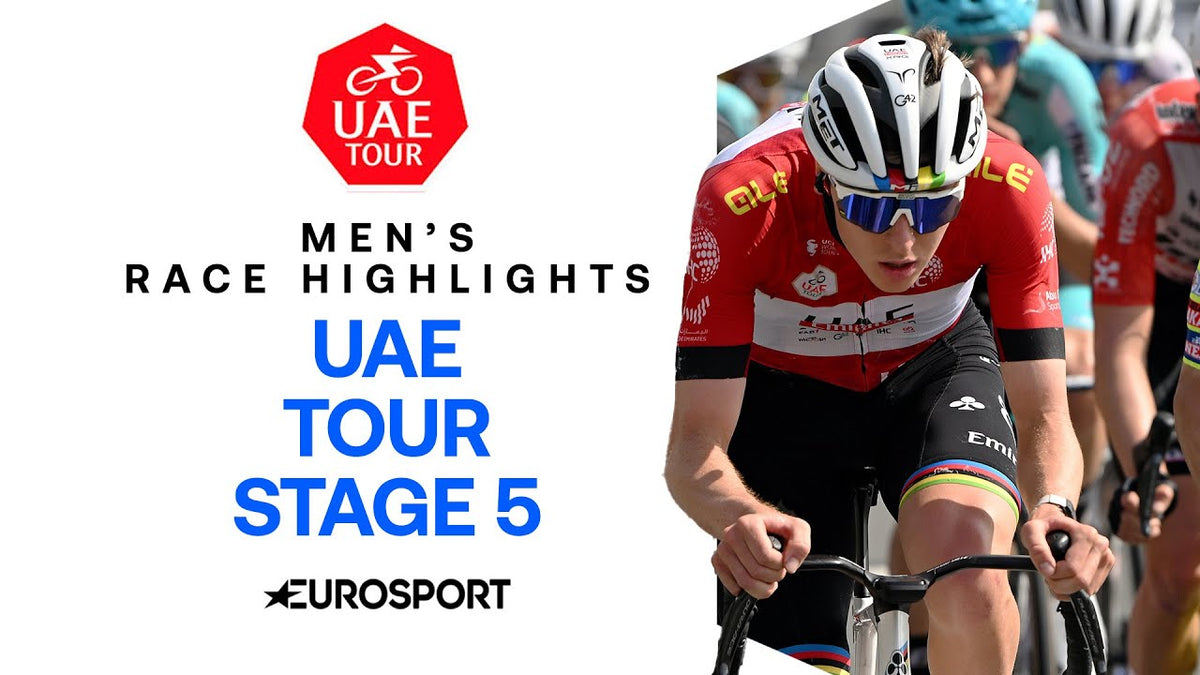 UAE Tour 2025, Stage 5: highlights (TNT Sports Cycling)