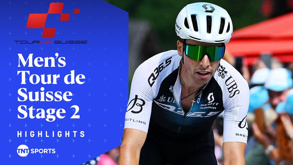 Tour de Suisse 2025, Stage 2: highlights (TNT Sports Cycling)