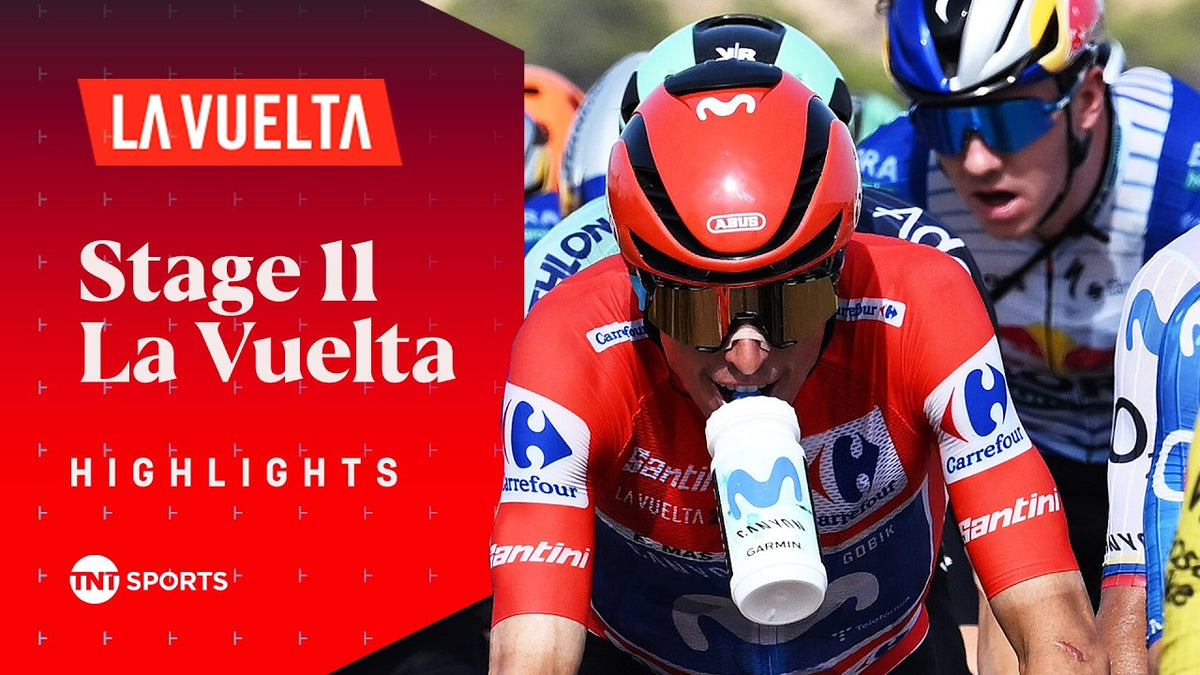 Vuelta a España 2026, Stage 11: highlights (TNT Sports Cycling)