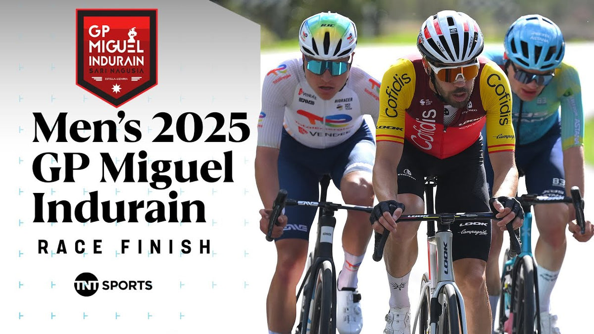 GP Miguel Indurain 2025: final km (TNT Sports Cycling)