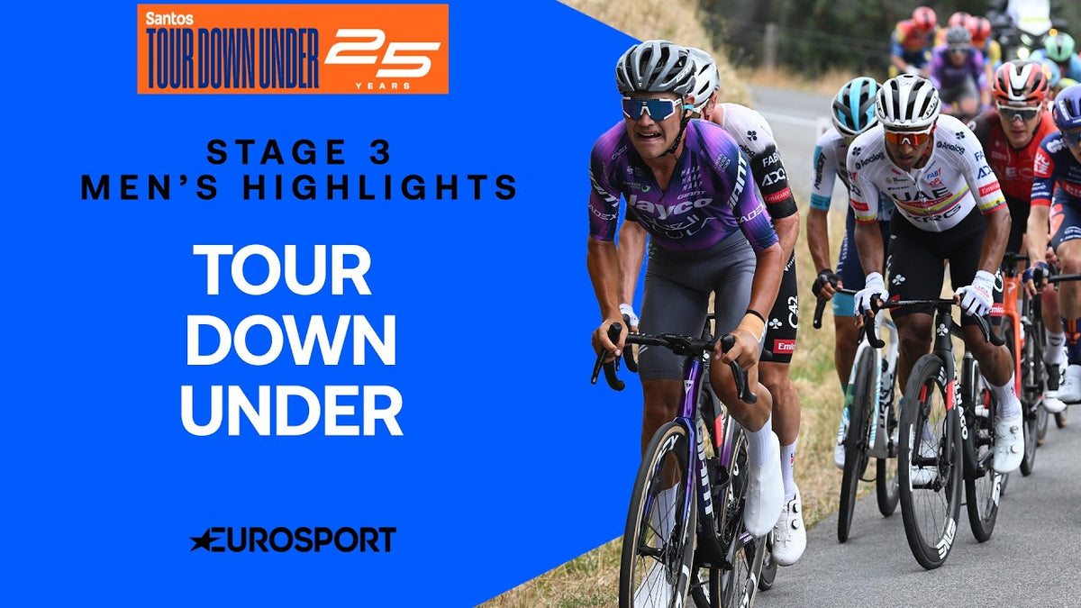 Tour Down Under 2025, Stage 3: highlights (TNT Sports Cycling)