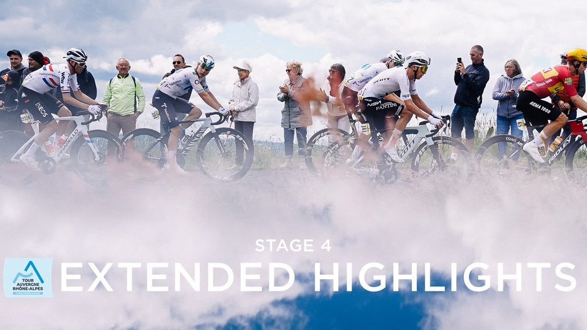Tour Auvergne-Rhône-Alpes 2026, Stage 4: extended highlights (Tour de France)