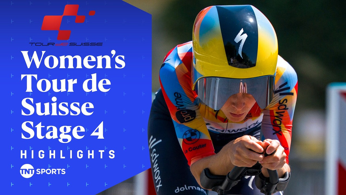 Tour de Suisse Women 2026, Stage 4: highlights (TNT Sports Cycling)