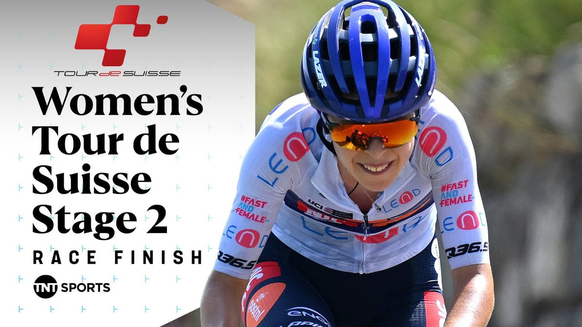 Tour de Suisse Women 2025, Stage 2: final km (TNT Sports Cycling)